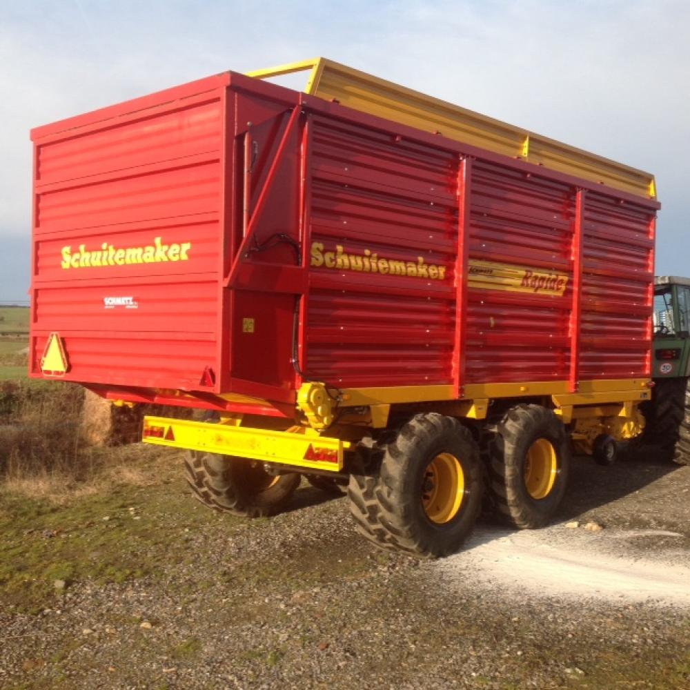 autochargeuse, récolte, rapide; 145, ramasseur, pick-up, tandem, couteau