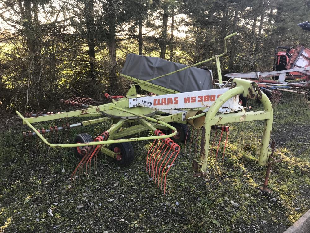 Andaineuse , claas , liner , 3,80 , tandem