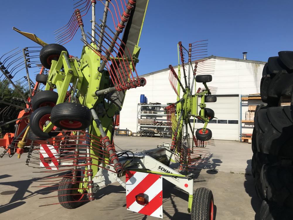 Andaineur , Andaineuse , laeteral , double , claas