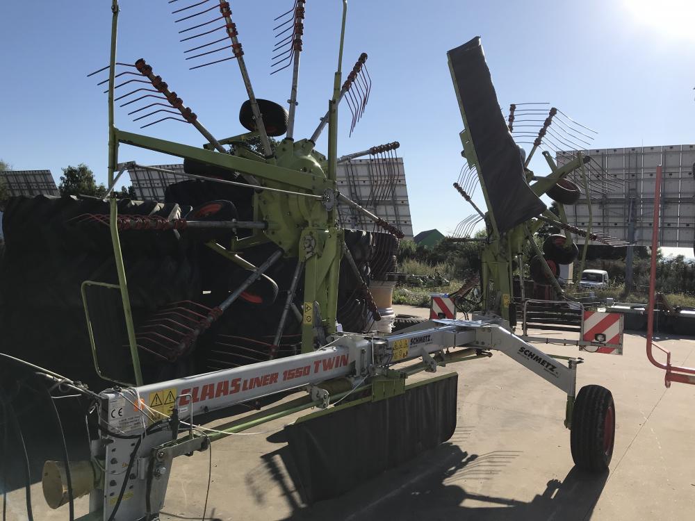 Andaineur , Andaineuse , laeteral , double , claas