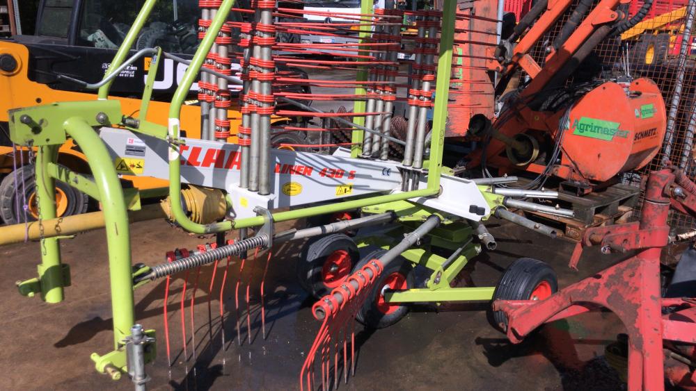 Andaineur, claas , 4,30 m , liner