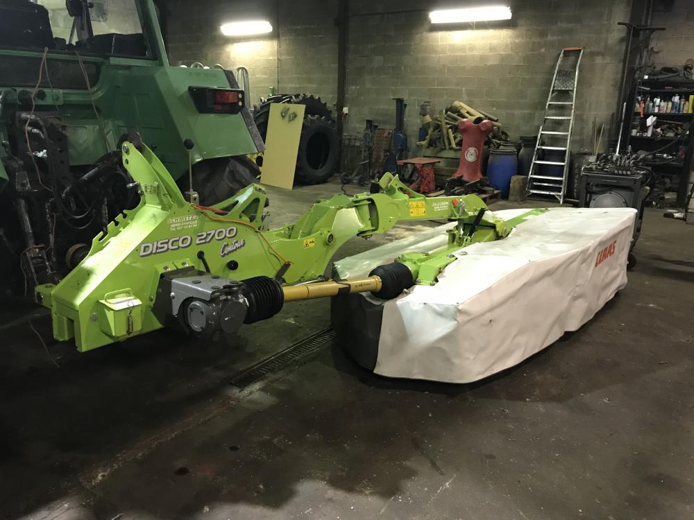 Claas , lamier , disque , 2,70 m , faucheuse