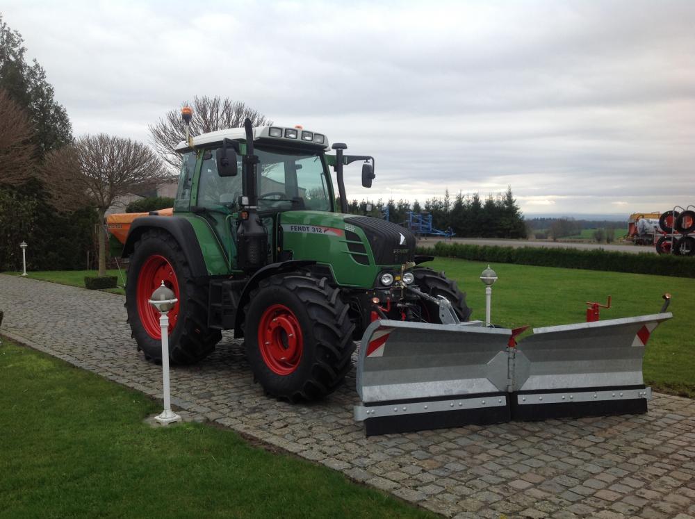 lame, neige, déneigement, 2.7m, 3m, fliegl, hiver, tracteur, galvanisée