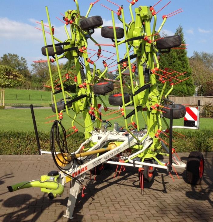 faneuse, claas, volto, 1100, fenaison, récolte, fourrage, silo