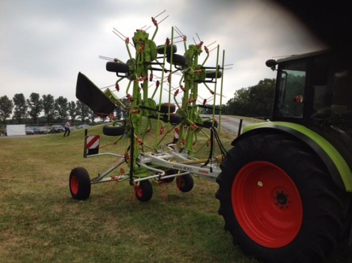 faneuse, claas, volto, 1100, fenaison, récolte, fourrage, silo
