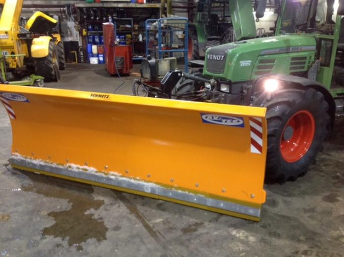 lame, neige, déneigement, 2.9m, av-tec, hiver, tracteur