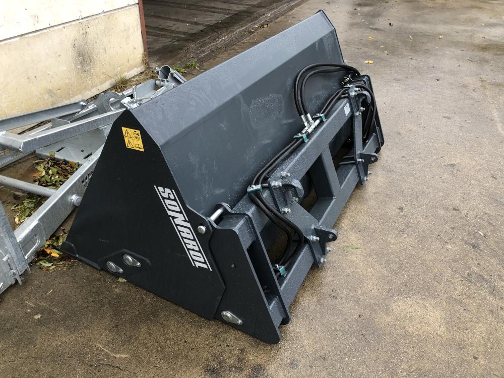 Bac Deversement en pointe , 1,60 m , euro , stock