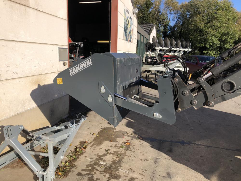Bac Deversement en pointe , 1,60 m , 2 m , stock