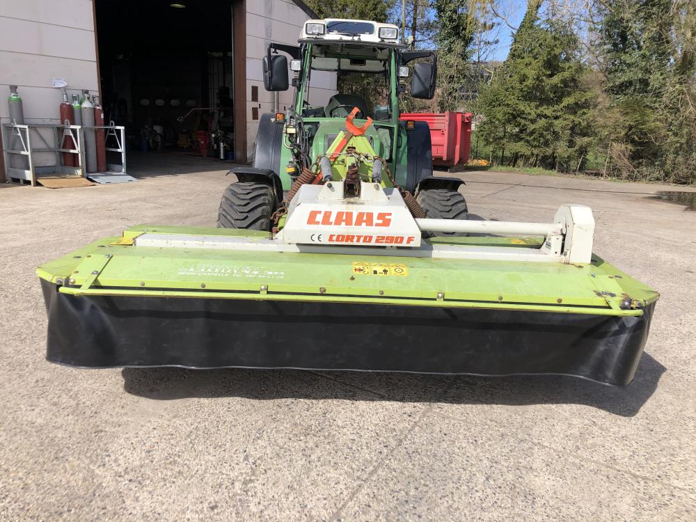 Frontal , faucheuse , claas , tambour , 3 m
