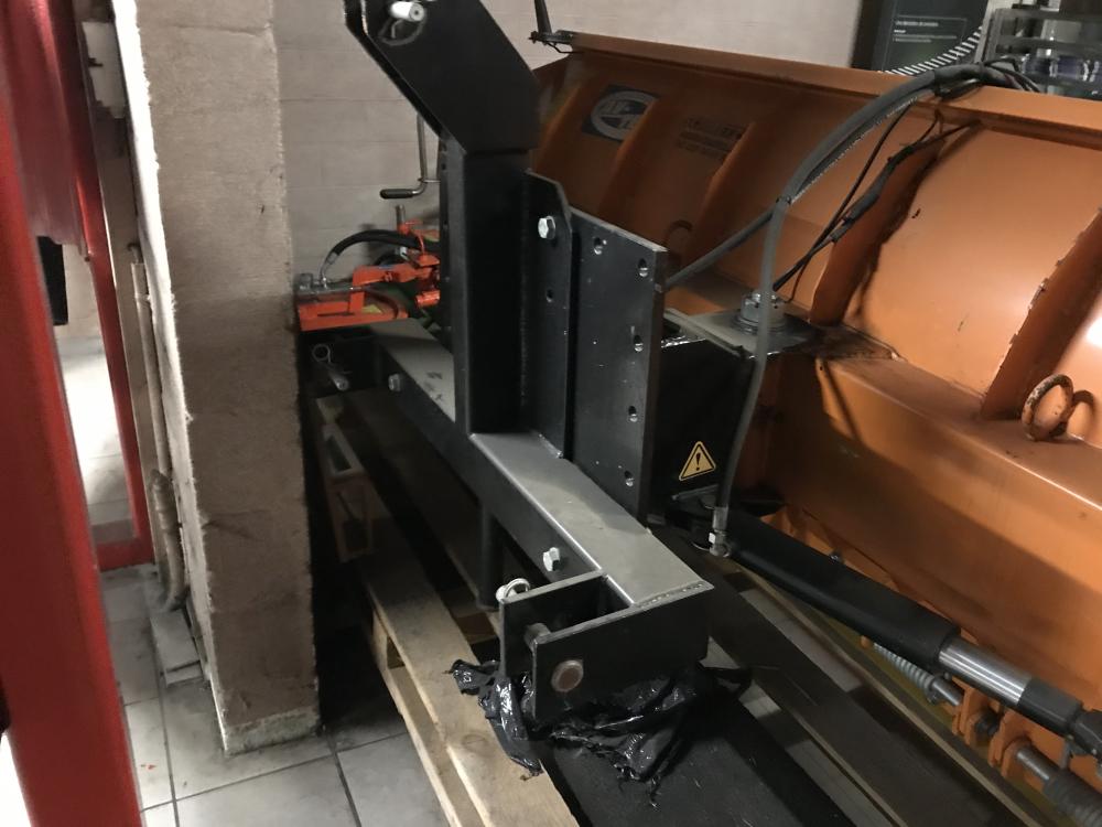lame, neige, déneigement, 2.9m, av-tec, hiver, tracteur