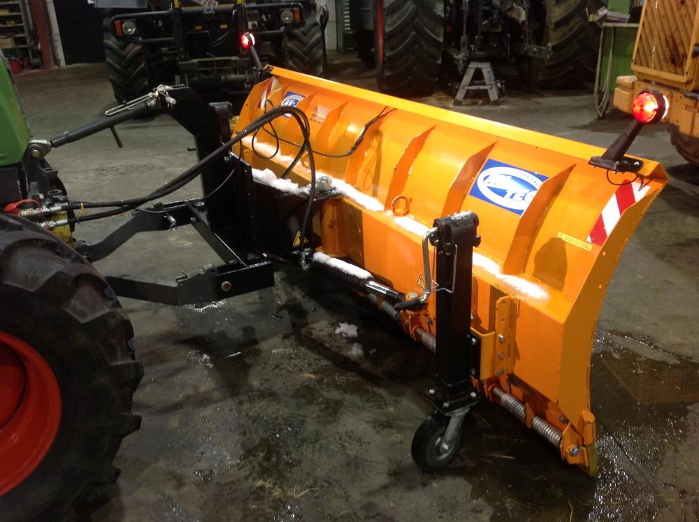 lame, neige, déneigement, 2.9m, av-tec, hiver, tracteur