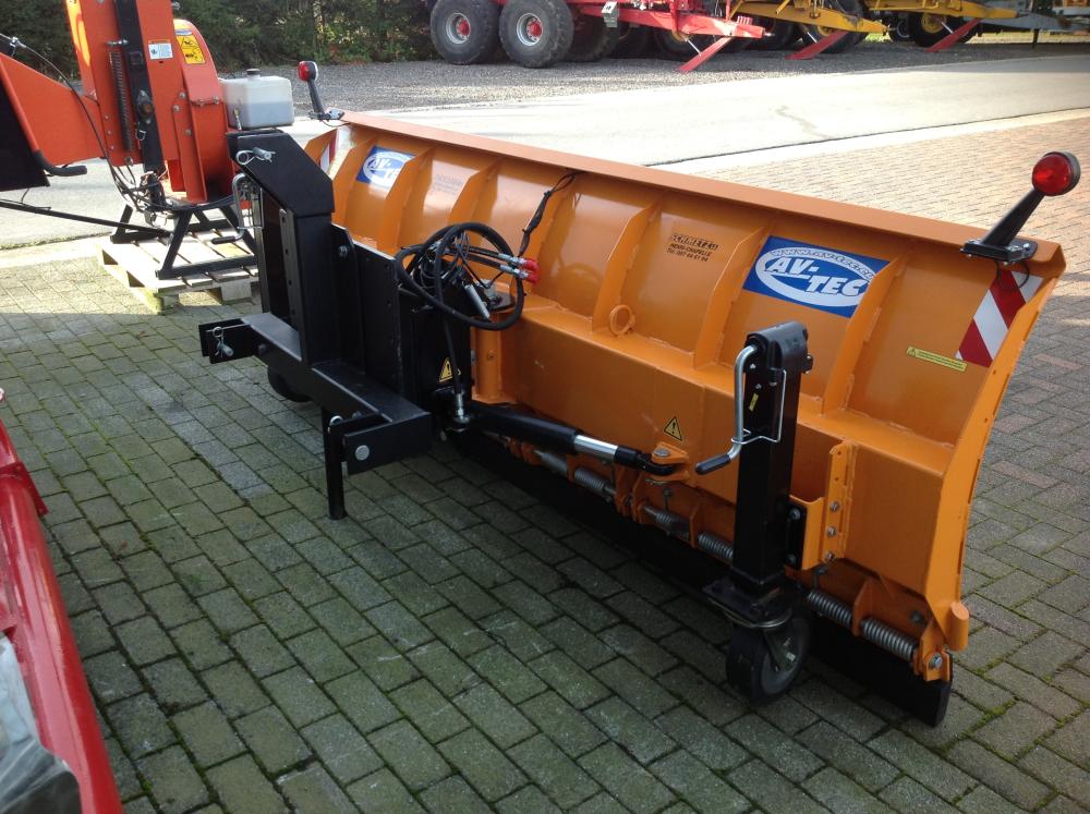 lame, neige, déneigement, 2.9m, av-tec, hiver, tracteur