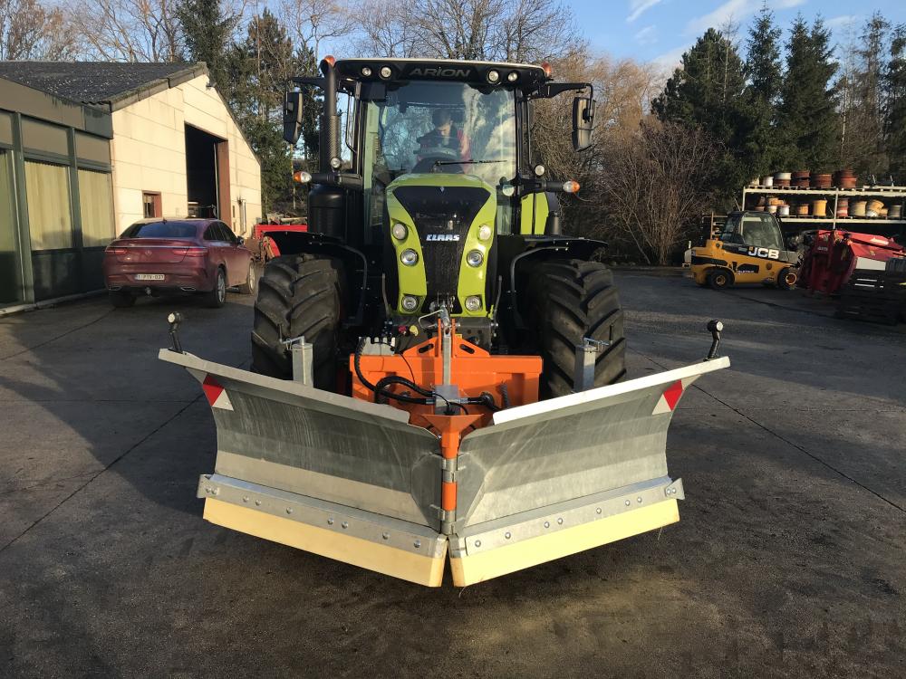 lame a neige , matériel de  déneigement, 3m, fliegl, hiver, tracteur, galvanisée