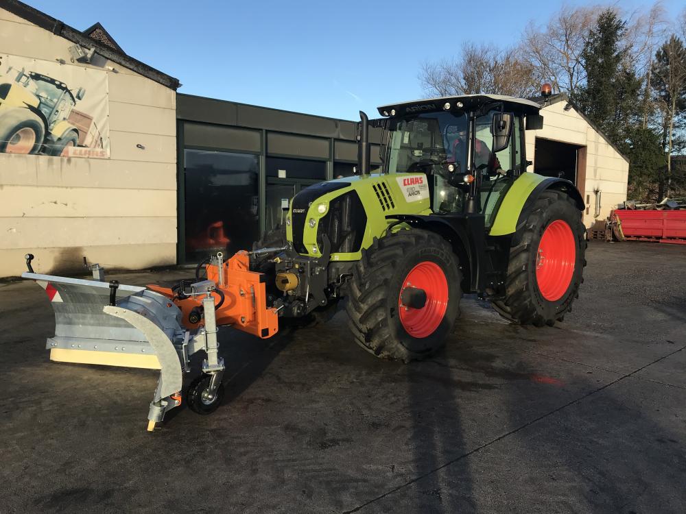 lame a neige , matériel de  déneigement, 3m, fliegl, hiver, tracteur, galvanisée